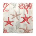 thumbnail image 2 of Yayeee Shower Curtain with Hooks 72"x72" Waterproof Fabric Bathroom Hanging Decor, Brown Starfish, 2 of 5