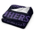 thumbnail image 2 of Amherst College Logos Fleece Blanket, Very Soft Microfiber Flannel Blanket for Couch Warm and Cozy for All Seasons, 2 of 6