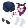 thumbnail image 4 of Conjunto de disfraz de Halloween, traje de cosplay de carnaval, accesorio de fiesta, gafas Estilo A, 4 of 7