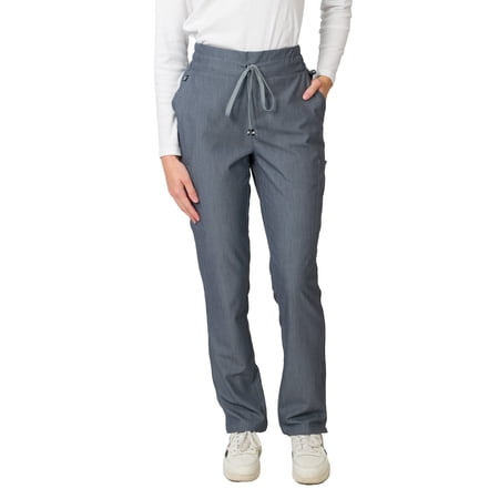 Medgear Women's Ariana Scrubs Pant in Mid-rise Slim Straight Fit