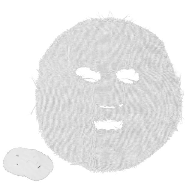 Masa Facial de Gasa, Máscara Facial Hoja de Papel Bricolaje 100pcs Desechable para la Dama para el Salón de Belleza