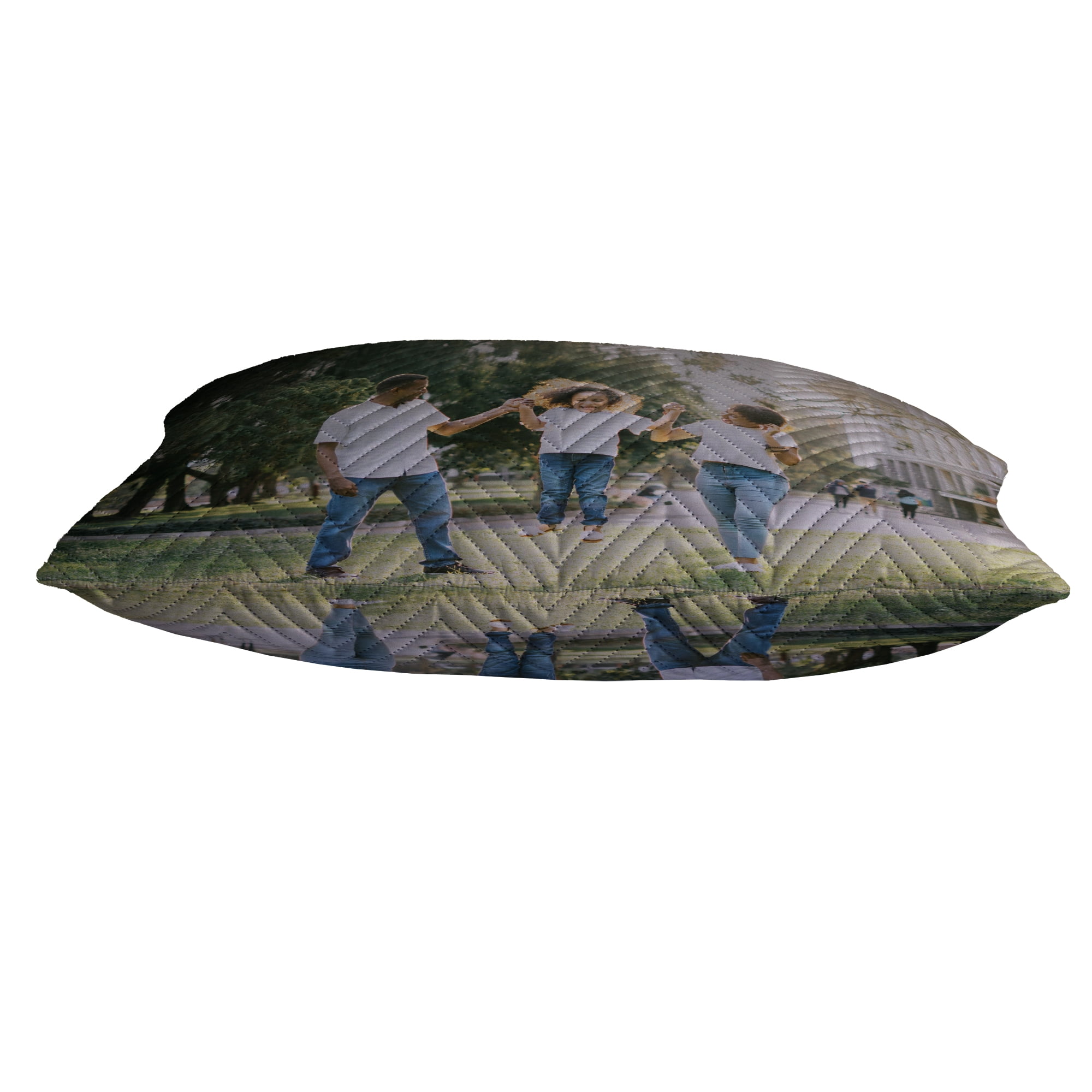 Quilted Pillow Sham, 26X20, 100% Polyester, Machine Washable, Unisex, Adult, Teen Tween, Weight 0.6lbs