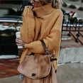 thumbnail image 1 of Chandail à Col Roulé Manches Longues en Tricot Populaire Européen et Américain Automne et Hiver pour Femmes, 1 of 5