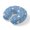 Cornflower Blue, Crisp White, Sky Blue, Soft Tan, variant on Neck Pillow, White Duck Memory Foam U-Shaped Travel Pillow for Airplane Car Train Office Nap, Portable Soft Head Neck Support for Sleeping & Reclining Cartoon Blue Animals Eggs Feathers