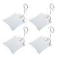 thumbnail image 5 of FRCOLOR 5Pcs Silver Metal Label Display Holder for Supermarket Price Tag and Food Sign, 5 of 6