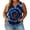 Navy, variant on Qingpeng Womens Plus Size Swirl Tie Dye Tank Tops V Neck Sleeveless Curved Hem Loose Fit Soft Casual Summer Daily Shirts