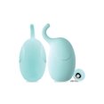 thumbnail image 1 of Buzzy Buddy Hunk with a Trunk Rechargeable Silicone Clitoral Vibrator, Aqua, 1 of 3