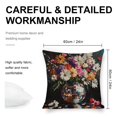 thumbnail image 2 of flowerslinen throw pillowcase decoration pillowcase gifting preferred 24x24 inch cushion cover 2 sets sofa pillowcase sofa bedroom living room car, 2 of 8