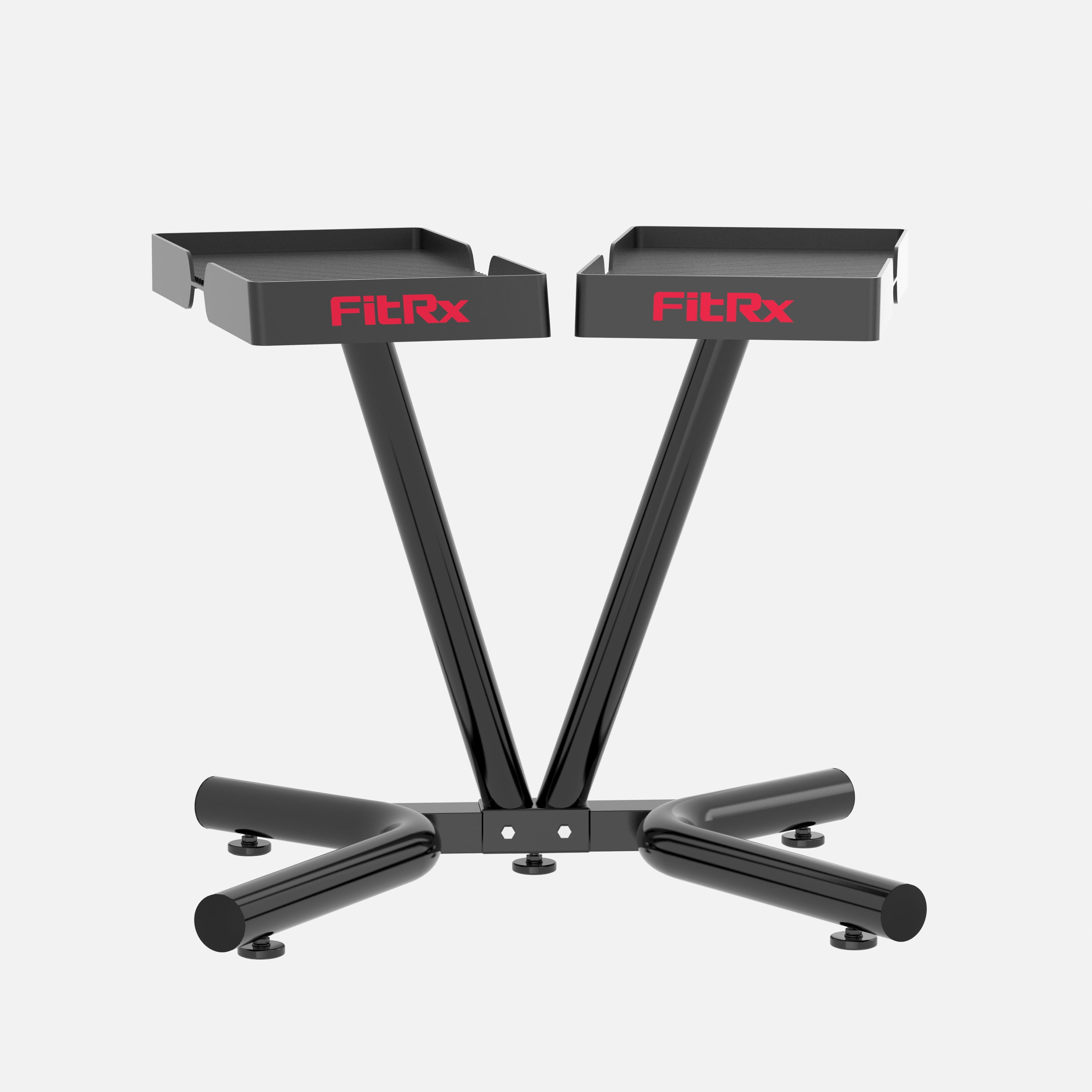 FitRx SmartRack Dumbbell Stand, Dumbbell Rack and Kettlebell Weight Rack Stand for Home Gym