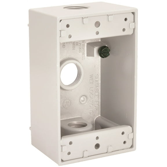 Box Outlet Al 2-3/4x4-1/2x2in