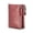 rose tan, variant on Contact's Soft Leather Wallet for Women Small Bifold Coin Purse Double Zipper Card Holder with RFID Blocking (Rose Tan)