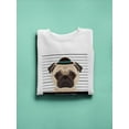 thumbnail image 3 of Bad Dog Pug Sweatshirt Women -SPIdeals Designs, Female 5X-Large, 3 of 4