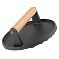 thumbnail image 1 of RENACLIPY Meat Smasher Burger Grill Press Cast Iron Kitchen Tool 1Set, 1 of 8