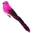 thumbnail image 4 of Artificial Small Decorative Foam Birds for Crafts Garden, with Clip Easy Attachment Tree or Standing, Pink, 4 of 8