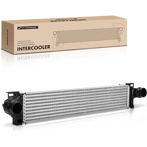 A-Premium Turbocharger Intercooler Compatible with Ford Bronco Sport 2021 2022 2023, 1.5L 2.0L, Charge Air Cooler