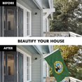 thumbnail image 3 of G128 Combo Pack: 6 Feet Tangle Free Spinning Flagpole (Silver) Washington WS State Flag 3x5 ft Printed 150D Brass Grommets (Flag Included) Aluminum Flag Pole, 3 of 8