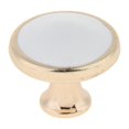 thumbnail image 2 of Abbracc Boutons de Tiroir Ronds en Porcelaine Vintage pour Armoire B-32mm, 2 of 9