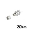 thumbnail image 1 of Qucyy 30pcs Glass Shelf Bracket, Glass Shelf Support, for Glass Board Holder, 8cm Complete Set, 1 of 4