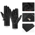 thumbnail image 2 of Guantes de esquí Hombres Mujeres Guantes cálidos de invierno Guantes de nieve a prueba de viento, 2 of 8