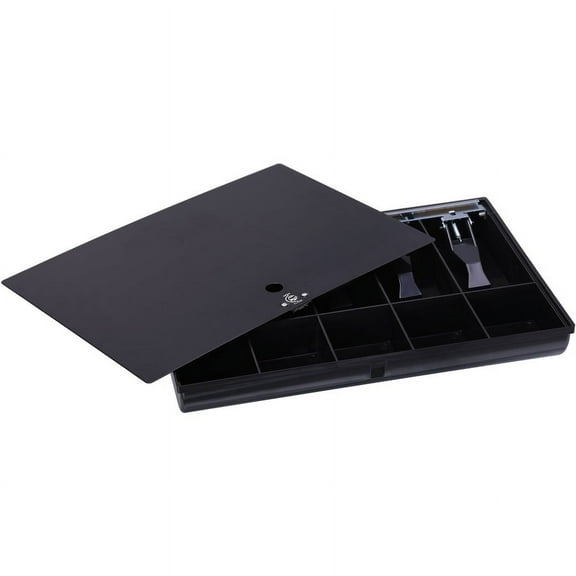 Sparco, SPR15505, Locking Cover Money Tray, 1 Each, Black