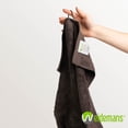 thumbnail image 4 of Premium 100% Cotton Towel Set of 4 Hand Towels 18" x 30" | 4 Ultra Soft and Highly Absorbent Hand Towels for Bathroom, Gym, Hotel, Spa, Machine Washable | Color: Chocolate, 4 of 13