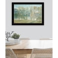 thumbnail image 2 of Trendy Decor 4U "Peaceful Tree Line of Nature" Framed Wall Art, Modern Home Décor Black Framed Print for Living Room, Bedroom & Farmhouse Wall Decoration by Bluebird Barn 20"x14", 2 of 2
