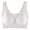 White, variant on Girls Relaxed Thin Training Bra Sleeveless Tank Top for Older Girls Growing Period