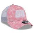 thumbnail image 3 of Men's New Era  Pink Ty Gibbs 9FORTY A-Frame Trucker Paisley Adjustable Hat, 3 of 5