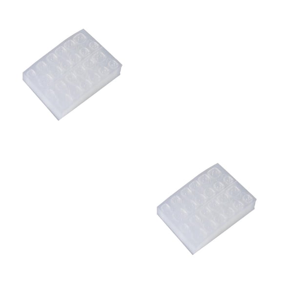 Vogacara Paquete de 50 pestañas para uñas, accesorios para mujeres, grifo adhesivo, parche de doble cara, hojas de larga duración, pegatinas 2piezas