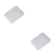 thumbnail image 3 of Seitruly Paquete de 50 pestañas de silicona para uñas, autoadhesivas, accesorios para mujeres, grifo adhesivo, pasador de doble cara, diseño 2piezas, 3 of 6