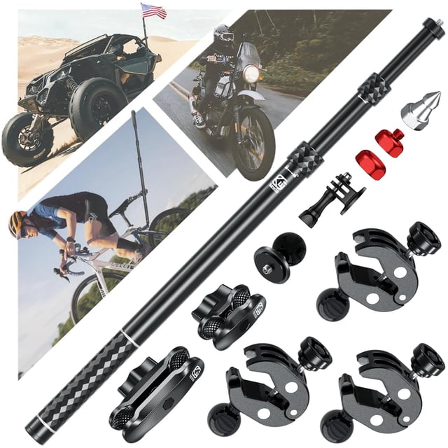 Kit de soporte de cámara de moto VAZESWIN para GoPro Insta360 DJI