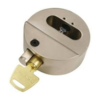 TRIMAX THP2XL Shackle-Less Steel Padlock for All Trailer Hasps - 2-Pack