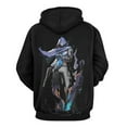 thumbnail image 3 of Valorant Omen Casual Pullover Hoodie Unisex Hooded Sweatshirt Novelty 3D Graphic Long Sleeve Sweater with Pocket XL, 3 of 8
