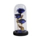 thumbnail image 3 of Estatua de regalo de rosa para el día de San Valentín, adorno decorativo para esposa, mamá, novia Azul, 3 of 8