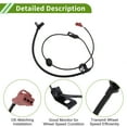 thumbnail image 4 of Unique Bargains No.AE5Z2C182D ABS Wheel Speed Senor for Ford Fusion 2007-2011 AWD Rear Left ABS Sensor Anti-lock Braking System Sensor 1 Pcs, 4 of 7