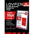 thumbnail image 3 of LOVFEN 1000ct 3 "X4" Top loader, hard card sleeve, baseball card, football card, game card, basketball, hockey , 3 of 10