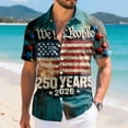 thumbnail image 5 of Linfrsh Flag Shirts for Men American Flag Patriotic Eagle Shirt Men Boys 4th of July T-Shirt(Mint Green,3XL), 5 of 6