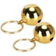 thumbnail image 2 of Campanas de cobre antipérdida resistentes a la oxidación, decoración de Collar redondo con sonido nítido para perro y gato (dorado), 2 uds., 2 of 13