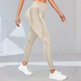 thumbnail image 6 of JJHGVB Yoga Pants Women Butt Lifting Leggings for Women Workout Leggings for Women Ladies Pants Trousers Women Athletic Pants for Women Womens Slacks for Work Beige L, 6 of 8