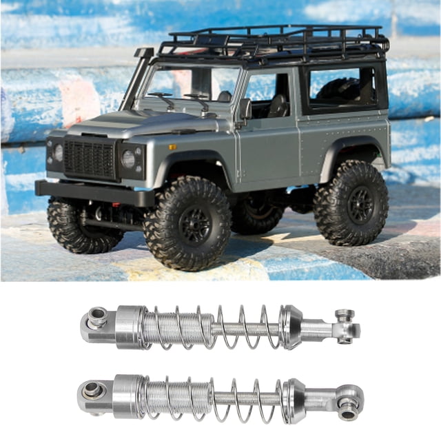 Amortiguador de Coche RC, 2 Pares de Amortiguadores de Metal Rc de 60 mm Pezas de Modificación de Coche RC para Tonos WPL C14 C24 MN D90 99S