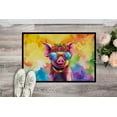 thumbnail image 2 of Carolines Treasures DAC4026MAT 18 x 27 in.  Hippie Animal Pig Doormat, 2 of 5