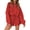 Wine Red, variant on Pajama Sets for Women Two Piece Outfits Long Sleeve Sweatshirts Lounge Sets Casual Tops and Shorts Fall Outfits