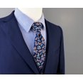 thumbnail image 5 of Cotton Silk Ties for Men Skinny Necktie Printed Floral Cot19, 5 of 5