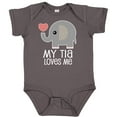 thumbnail image 3 of Inktastic My Tia Loves Me Grandchild Boys or Girls Baby Bodysuit, 3 of 5
