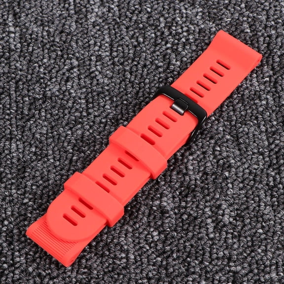 TABLZONE Red PC Replacement Watch Bands for Men and Women, Comfortable Breathable Strap Compatible with Smartwatches