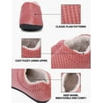 thumbnail image 4 of Women's Plush Lining Warm Shoes, Anti-Skid Rubber Sole Fleece Memory Foam Shoes, 4 of 6