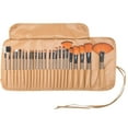 thumbnail image 1 of 24 Pinceles de Maquillaje Original Color Madera Set de Pinceles de Maquillaje Viene con una Bolsa de Pinceles Herramientas de Belleza de Maquillaje, 1 of 2