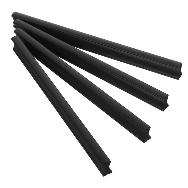 CHICHUMID 4Ud Para Puertas De Gabinete En Aluminio Negro Instalación Fácil Y Acabado Moderno