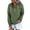 Green, variant on Womens Half Zip Sweatshirt Hoodies Long Sleeve Pullover With Pocket