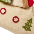 thumbnail image 5 of Gupgi Christmas Stockings, Santa Claus Snowman Elk Candy Bag Treat Bag Hanging Decor for Holiday Party Favor Gift, 5 of 8